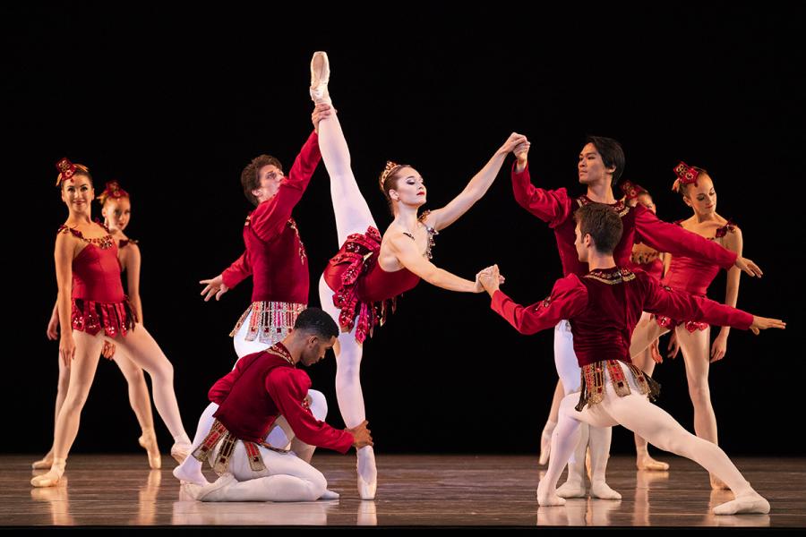 Ballet West artists perform Rubies