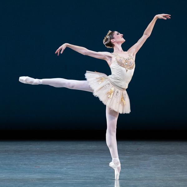 Scene from Diamonds with Emily Adams of Ballet West