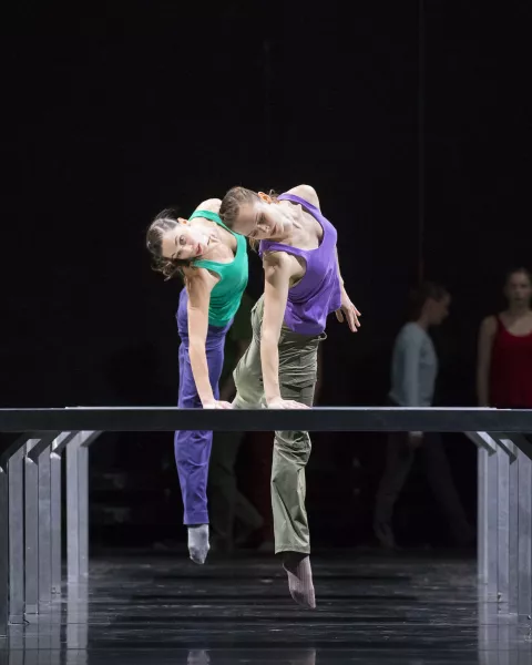 Hubbard Street Dance Chicago - One Flat Thing, reproduced - Jacqueline Burnett - Alice Klock