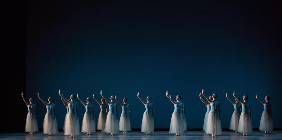 Photo of Miami City Ballet performing Balanchines
