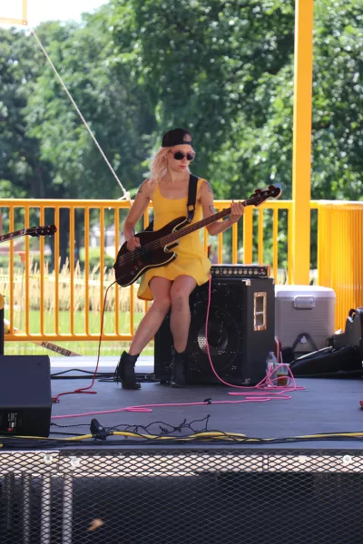 Bassist Pamela Laizure