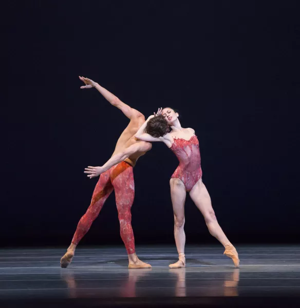 The Joffrey Ballet in Bells Victoria Jaiani, Temur Suluashvili