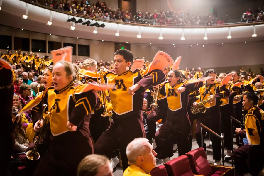 U of M Marching Band