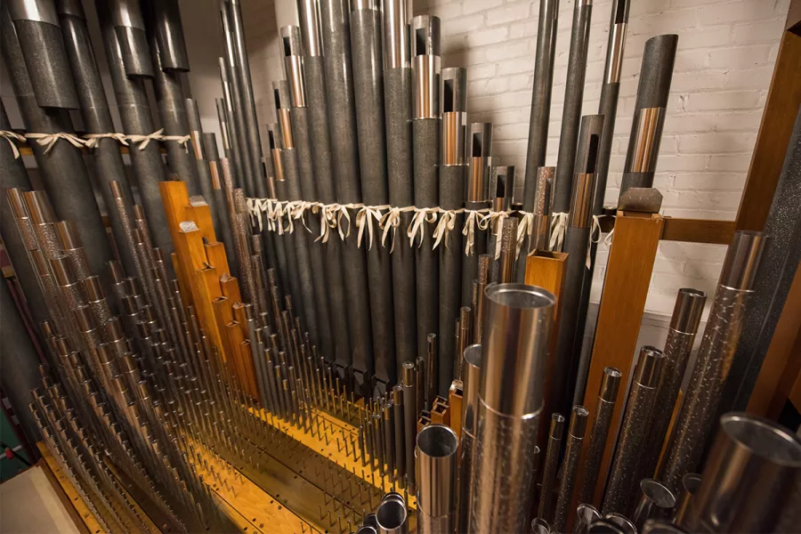 Organ pipes