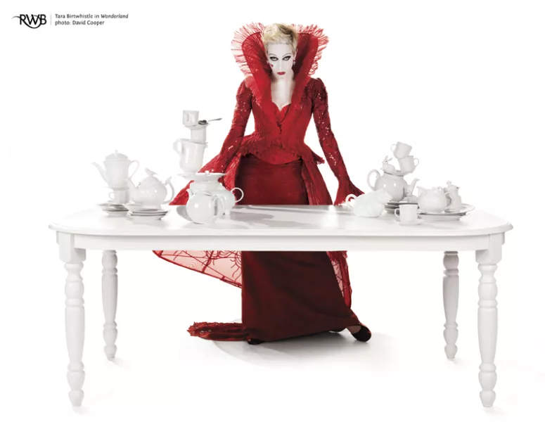 "Wonderland" Red Queen Table Photo © David Cooper