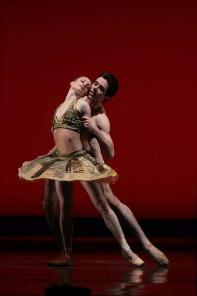 Sara Webb and Connor Walsh. Photo © Amitava Sarkar.