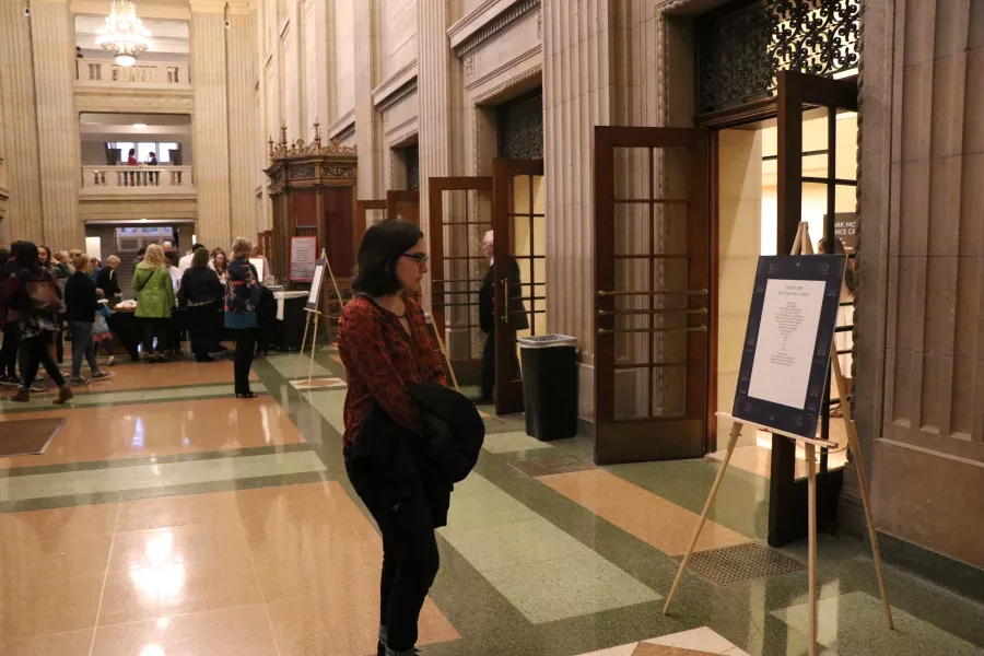 Reception after Pittsburgh Ballet Theater